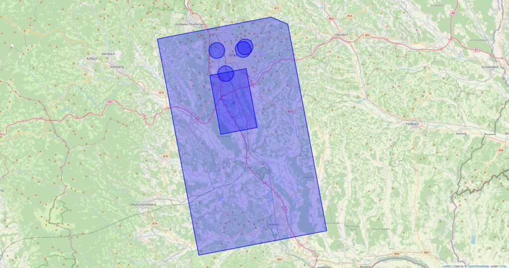 Kontrollzone Flughafen Graz