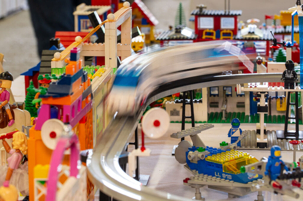 Monorail bei der Lego Fanausstellung