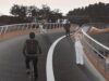 Radbrücke im Süden von Graz wird gebaut
