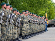 Rekruten Angelobung Gablenz Kaserne