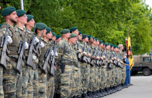 Rekruten Angelobung Gablenz Kaserne