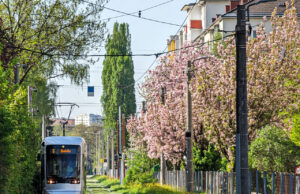 Straßenbahn in Graz Andritz