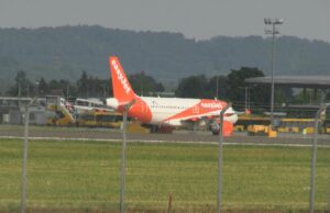 Easyjet Flugzeug