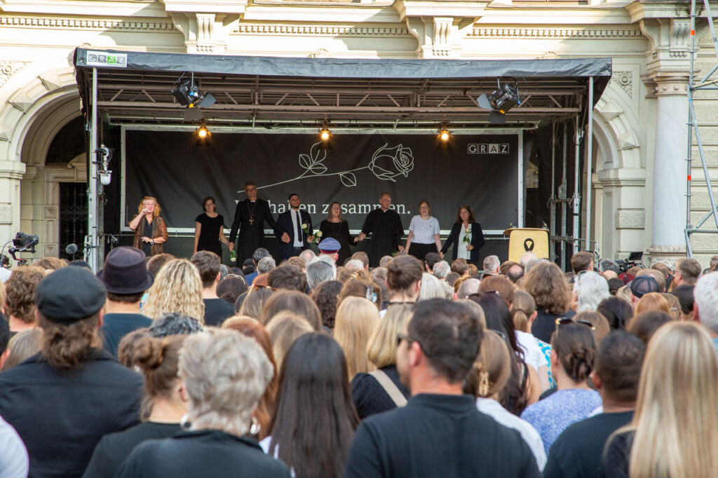 Gedenkfeier in Graz