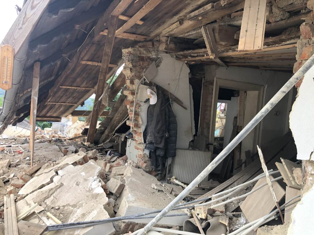 Haus Gasexplosion Mariatrost
