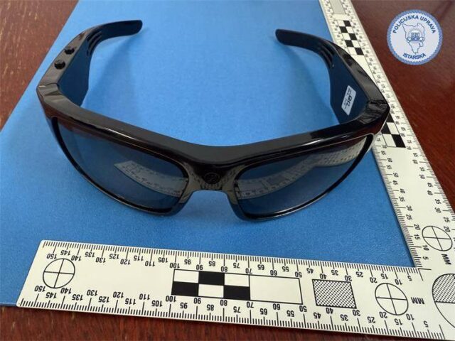 Sonnenbrille mit eingebauter Kamera
