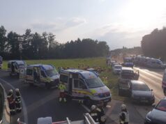 Massenkarambolage auf der A2