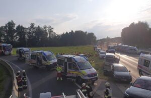 Massenkarambolage auf der A2