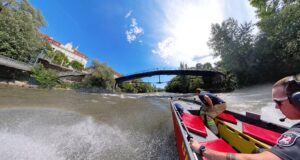Feuerwehr Jetboot in Graz