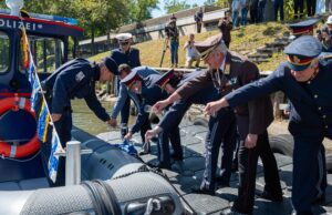 Boottaufe Polizeiboot Steiermark