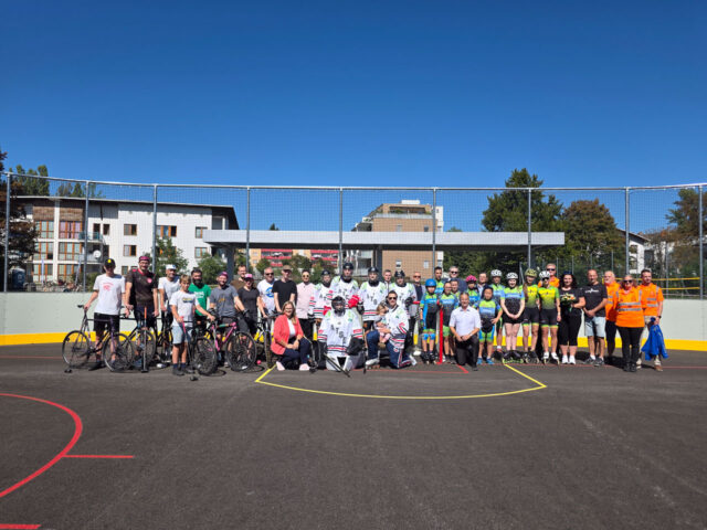 Bezirkssportplatz Kirchnerkaserne Eröffnung