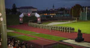 Angelobung im Grazer ASKÖ Stadion