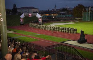 Angelobung im Grazer ASKÖ Stadion