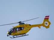 Mopedlenker (16) erliegt nach Unfall in Edelschrott seinen Verletzungen Rettungshubschrauber Christopherus