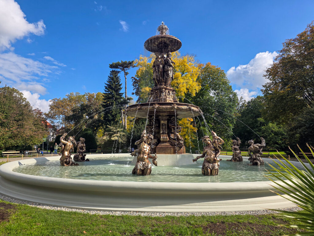 Grazer Stadtparkbrunnen wurde saniert
