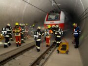 Tunnelübung Koralmtunnel