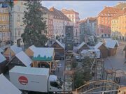 Hauptplatz gesperrt: Polizei untersuchte Bombendrohung