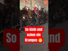 Social-Media-Hit: Kleine Krampusse beim Krampuslauf