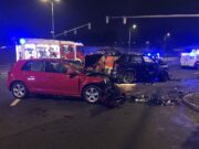 Schwerer Unfall am Liebenauer Gürtel: Vier Verletzte und Folgeunfälle Verkehrsunfall Liebenauer Gürtel