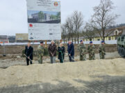 Spatenstich für neue Panzerwerkstätte in Graz Spatenstich Panzerhalle Gablenzkaserne