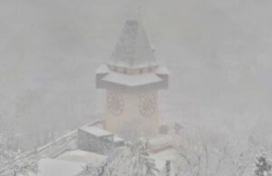 Schneefall sorgt in Graz für Probleme Schneefall in Graz