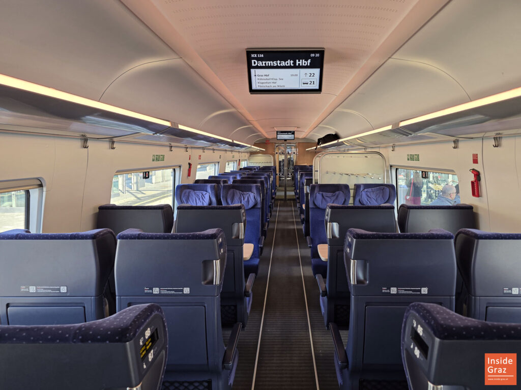 Bahnreise mit dem ICE 4