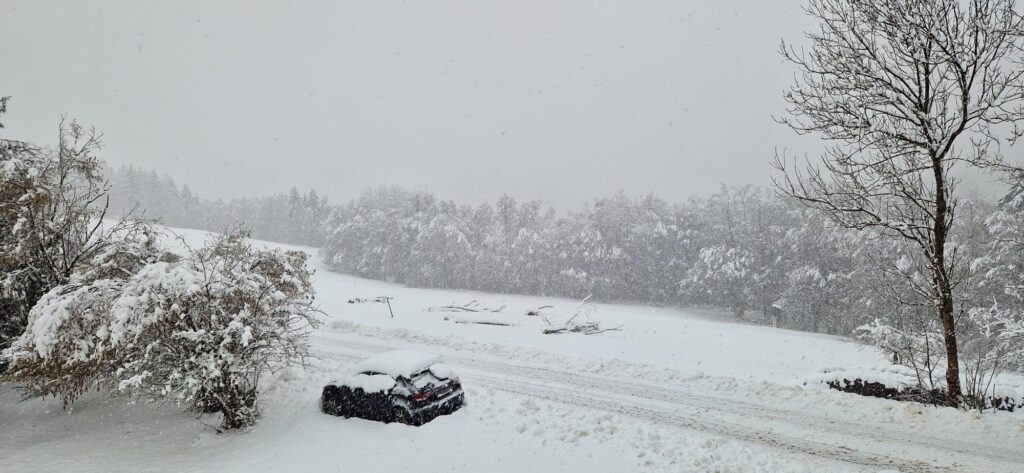 Laßnitzhöhe Schnee