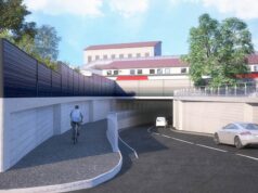 Baustart für Unterführung Josef-Huber-Gasse Unterführung Josef Huber Gasse