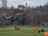 Waldbrand-Großübung in Graz: So lief der Einsatz am Buchkogel AW169 Hubschrauber Feuerwehr
