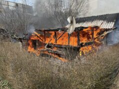 Gartenhütte in Puntigam abgebrannt Gartenhütte Brand Puntigam