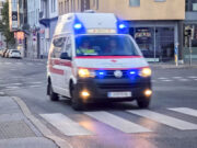 Rettung mit Blaulicht