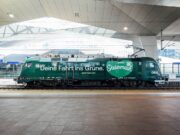 Neue Steiermark-Lok der ÖBB vorgestellt Grüne Steiermark ÖBB Lok