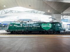 Neue Steiermark-Lok der ÖBB vorgestellt Grüne Steiermark ÖBB Lok
