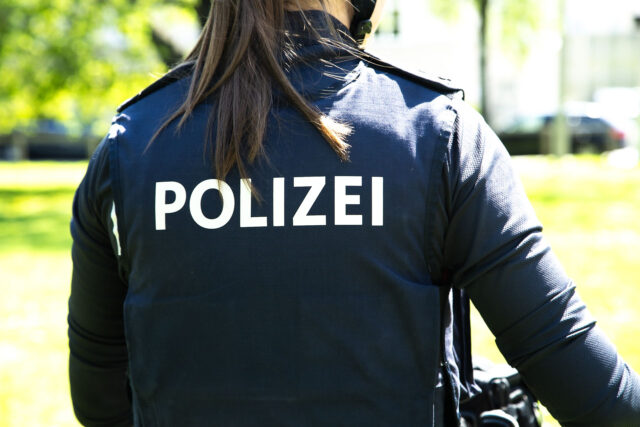Polizei im Park Polizei im Park