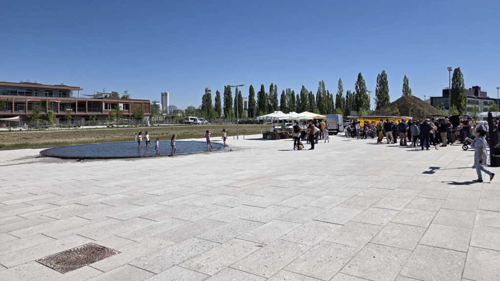 Reininghausplatz Graz Wasser