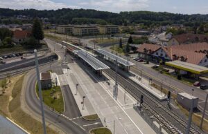 Neuer Nahverkehrsknoten Raaba fertiggestellt Bahnhof Raaba
