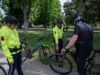 Fahrradpolizei in Graz