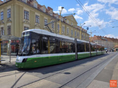 „Theodora“ startet in Graz: Neue Flexity-Straßenbahn nimmt Fahrgastbetrieb auf Flexity Graz Premierenfahrt