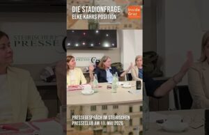 Elke Kahr spricht offen über die Stadion-Debatte
