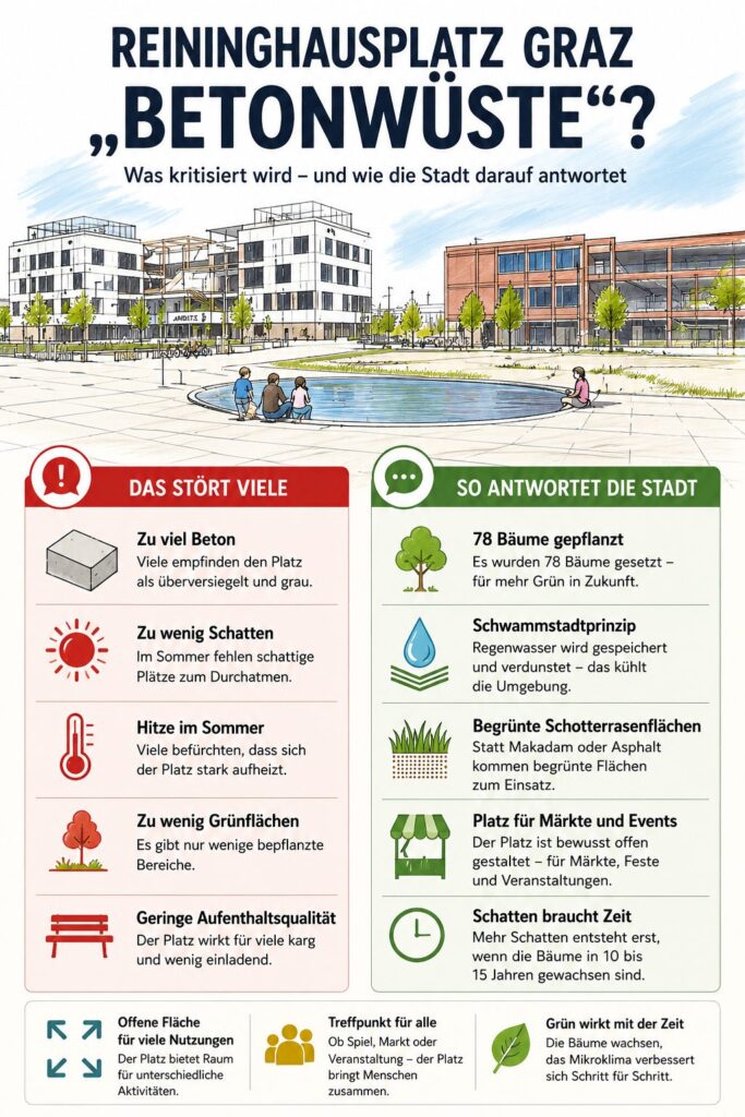 Reininghausplatz Kritik Infografik