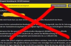 ASFINAG warnt vor Phishing-Mails zur Vignette Asfinag Maut Pishing