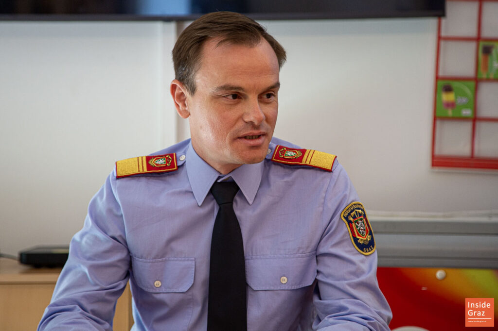 Branddirektor Gernot Ranftl
