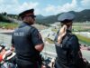 Polizei bei der Formel 1