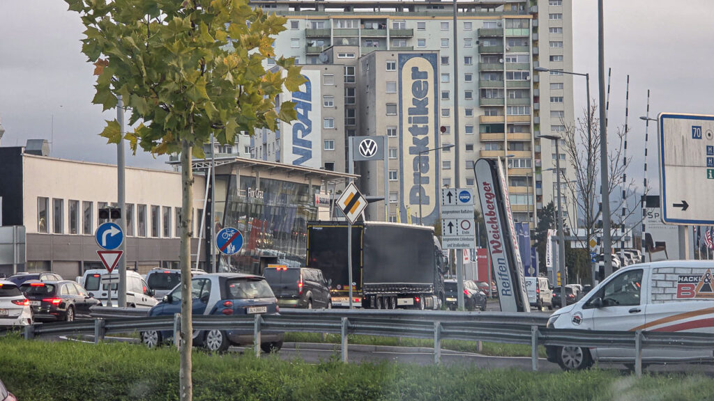 Pendler stauen sich in Graz
