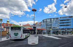Neuer Busbahnhof am Andreas-Hofer-Platz ist in Betrieb Andreas Hofer Busbahnhof Graz