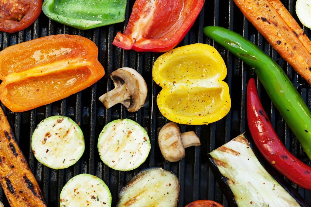 Gemüse grillen