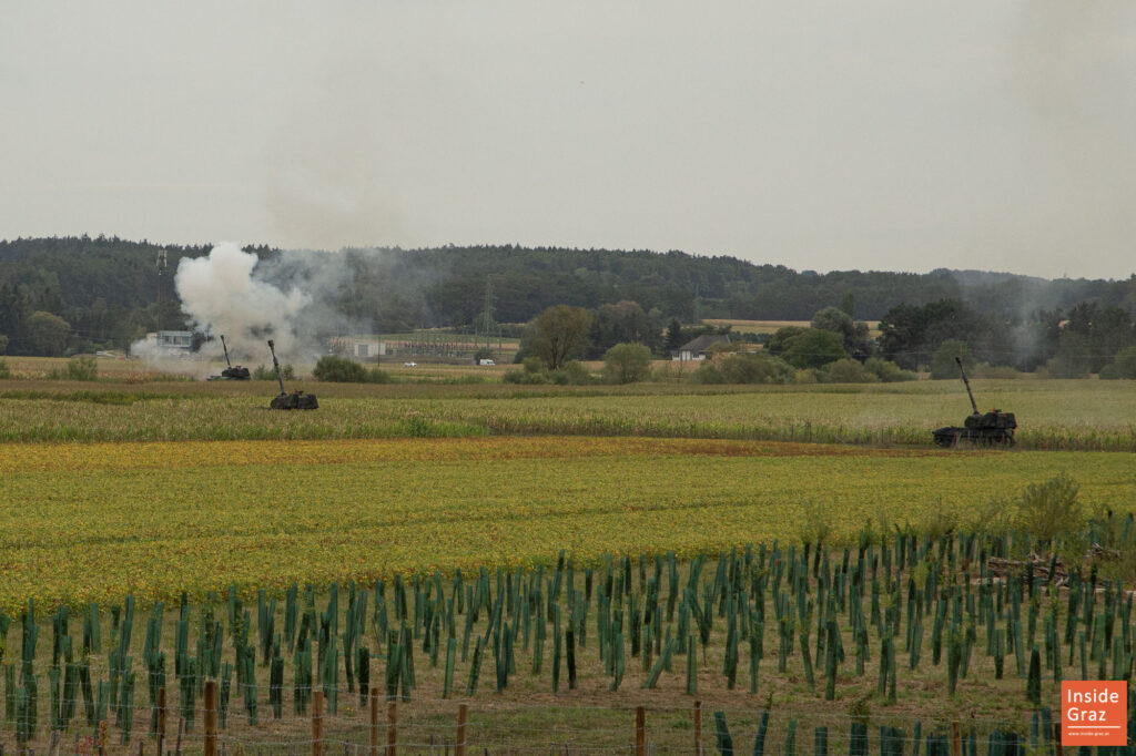 Bundesheer Panzerhaubitzen