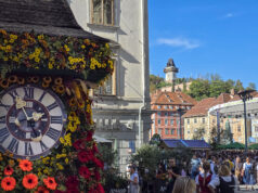 Aufsteirern 2026: So feierte Graz das Jubiläumsfest Aufsteirern 2026 Hauptplatz Uhrturm