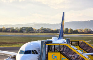 Airport Graz Flugzeug