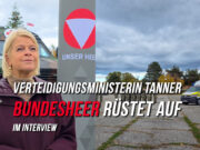 Tanner im Interview: Bundesheer rüstet auf, neue Militärspitäler geplant Tanner Bundesheer Interview